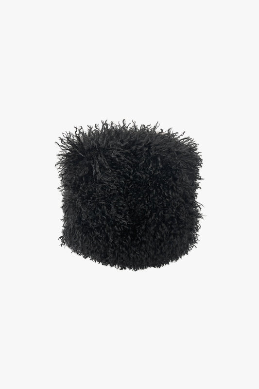 Channel the signature Anna Sui vintage charm with this Black Faux Fur Muff
